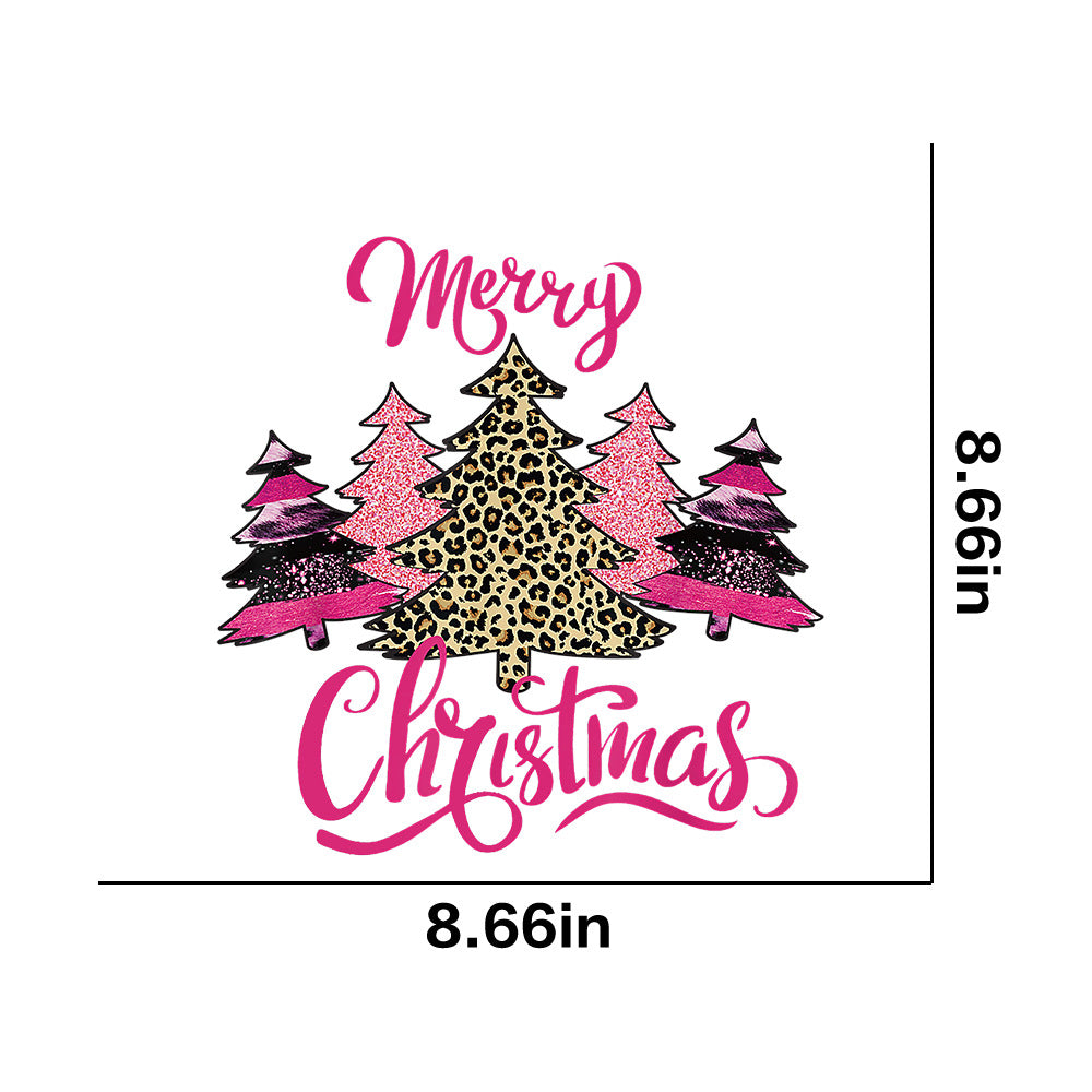 Wholesale 10pcs/pack Christmas Stickers Hot-Selling Christmas Transfer Stickers